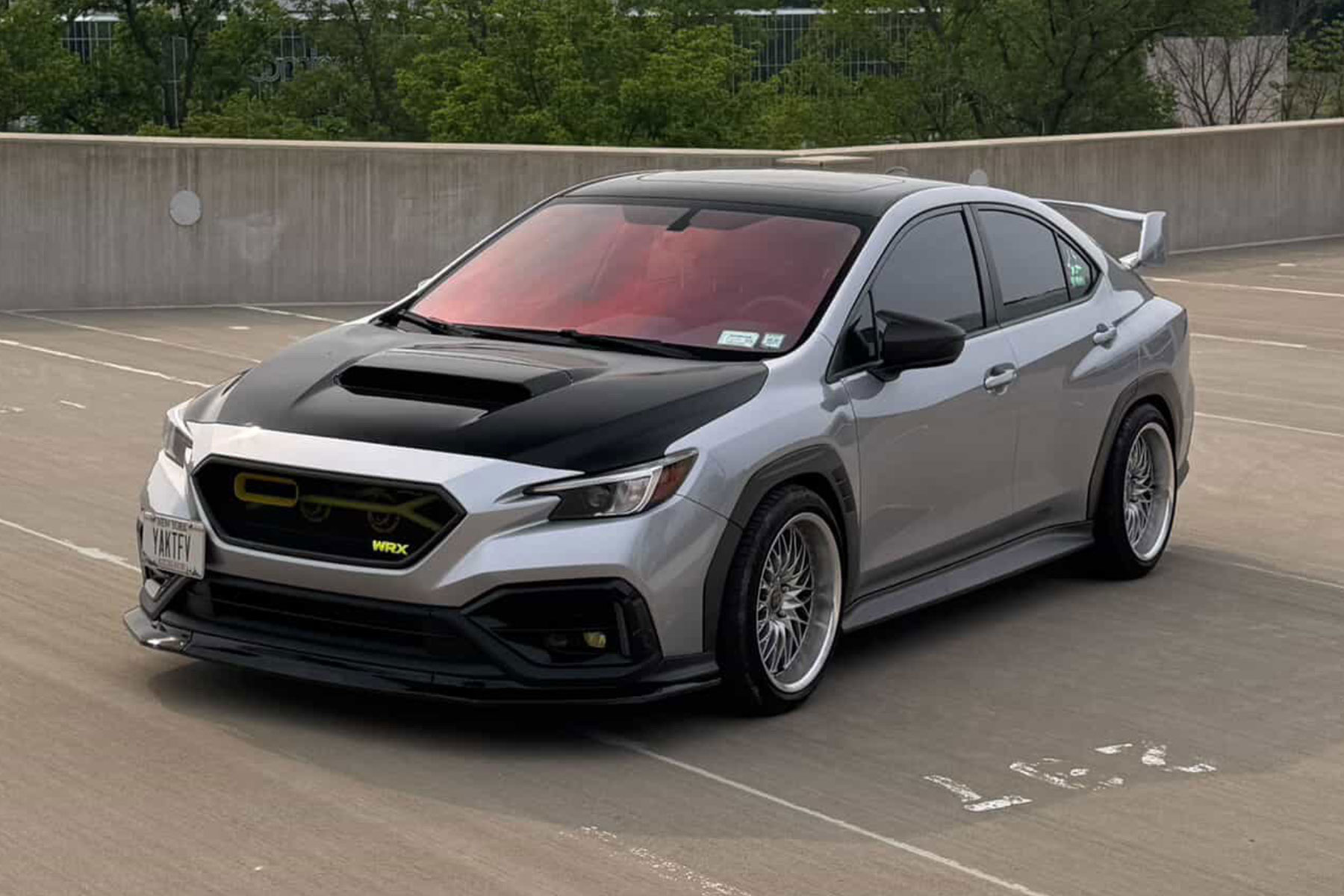 2022 Subaru WRX VB with UltraVision Films Sunset Window Tint